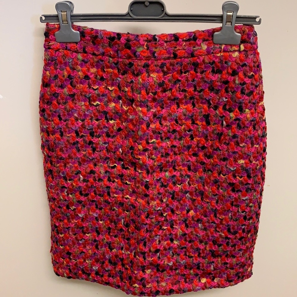 Kate spade pink tweed skirt